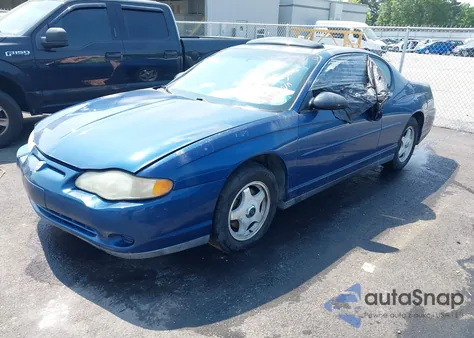 2003 Chevrolet Monte Carlo Ls из США, поврежденный, VIN 2G1WW12E839143644